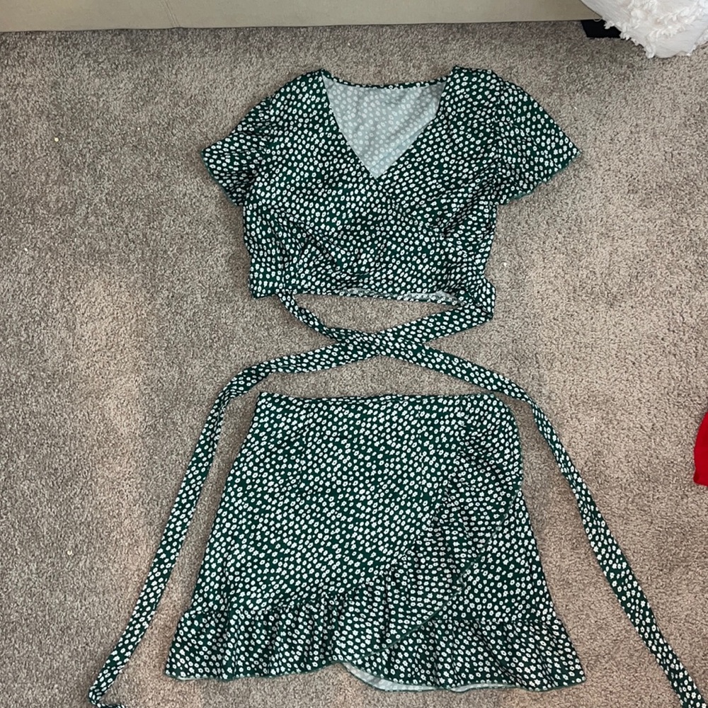 SHIEN skirt and top set!!